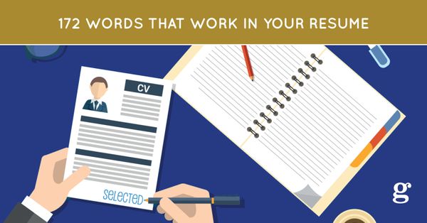 172 words that work in your resume